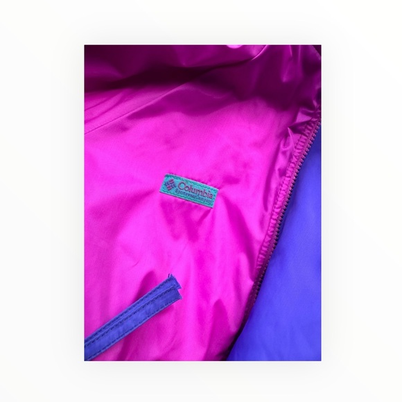 Excellent condition light jacket 90s vintage youth medium 8-10y reversible jacke - Picture 6 of 6